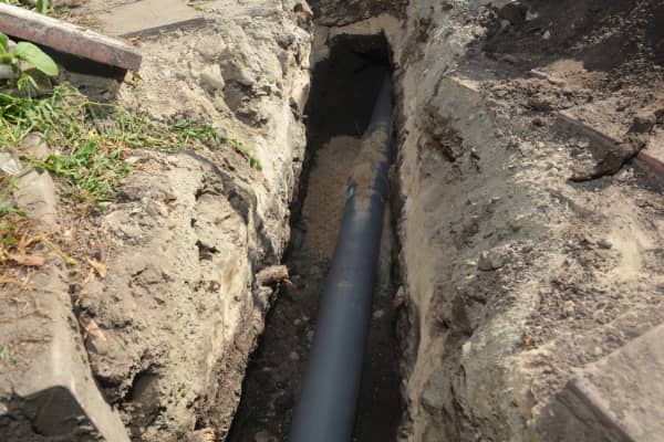 Underground Sewer Line Replacement Underground Sewer Line Replacement